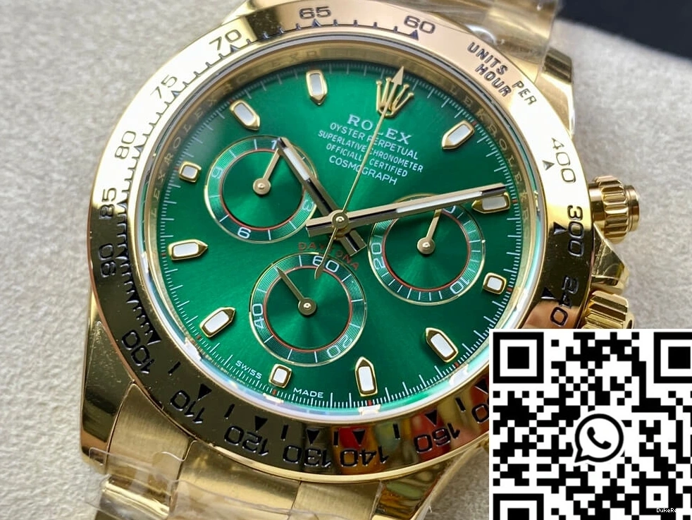 Dial Green BT M116508-0013 Factory Rolex Yellow Gold Daytona 0216